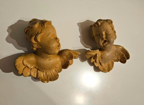 Engelkopf wandrelief aus - engelkopf,