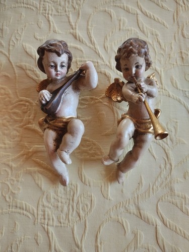 Vintage paar wandengel - paar,