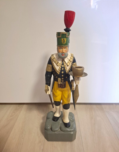 Erzgebirge bergmann holzfigur - bergmann,